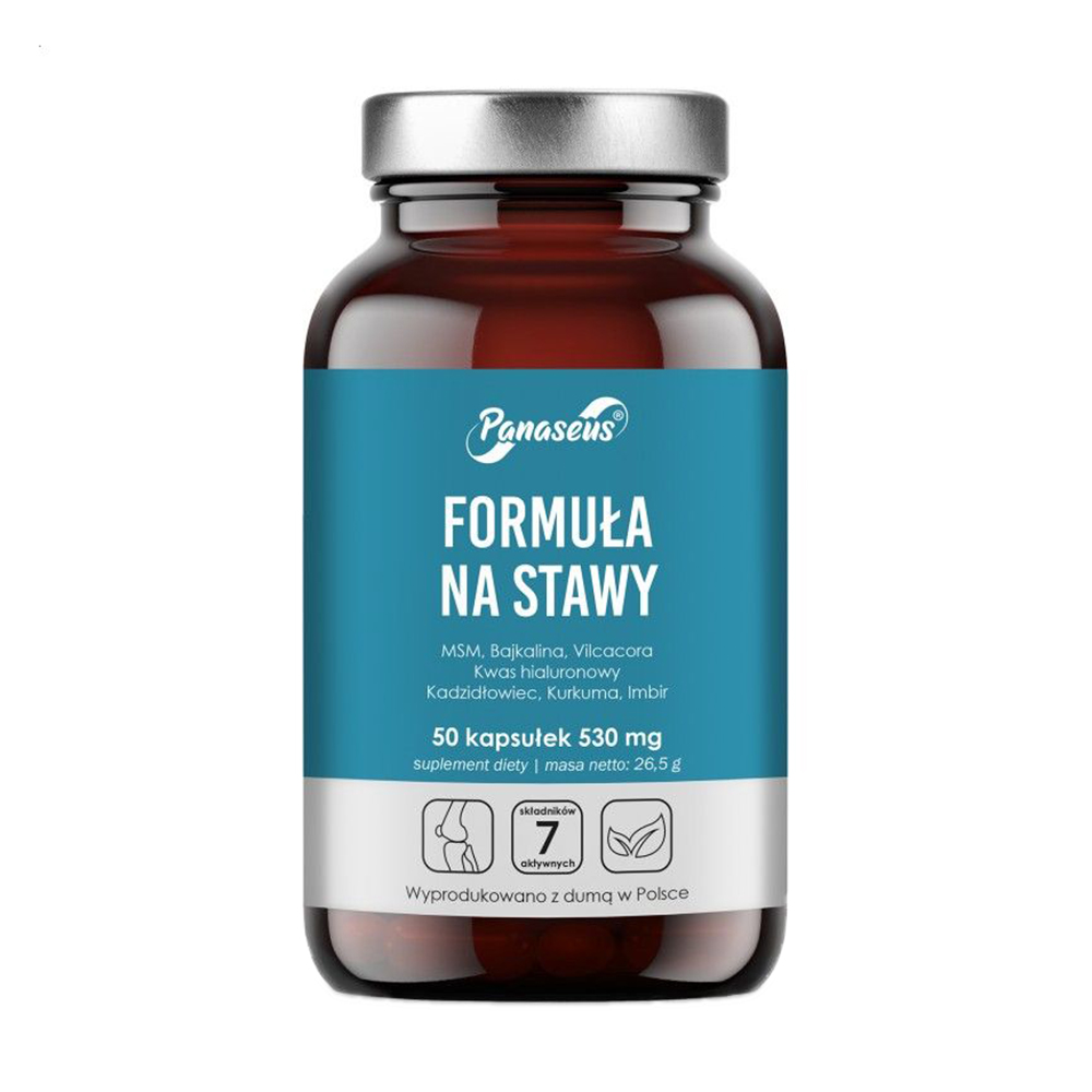 Формула для суглобів Panaseus Formula for Joints 530 мг, 50 капсул